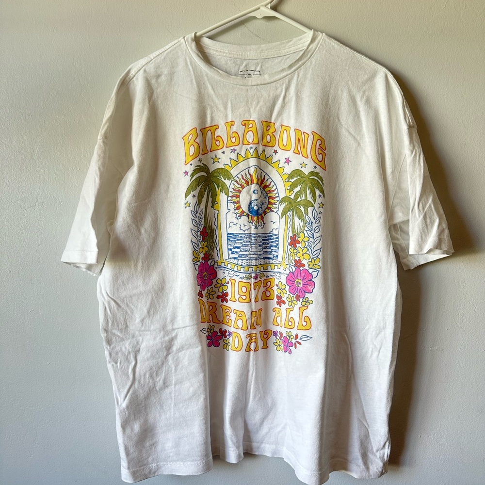 Billabong Enjoy the Journey Logo Tee Medium